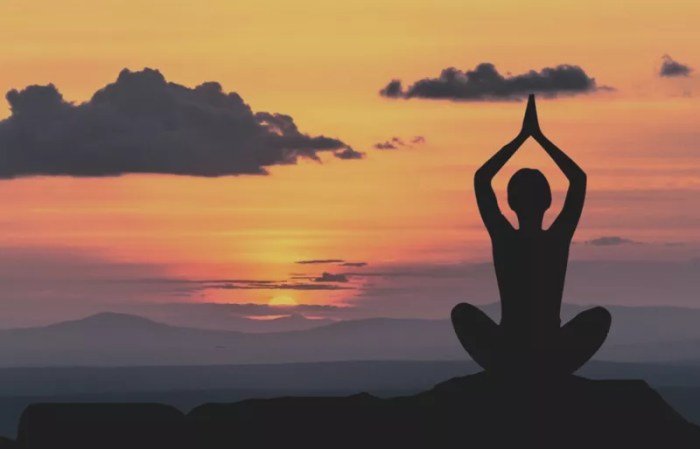 Meditation visit calming