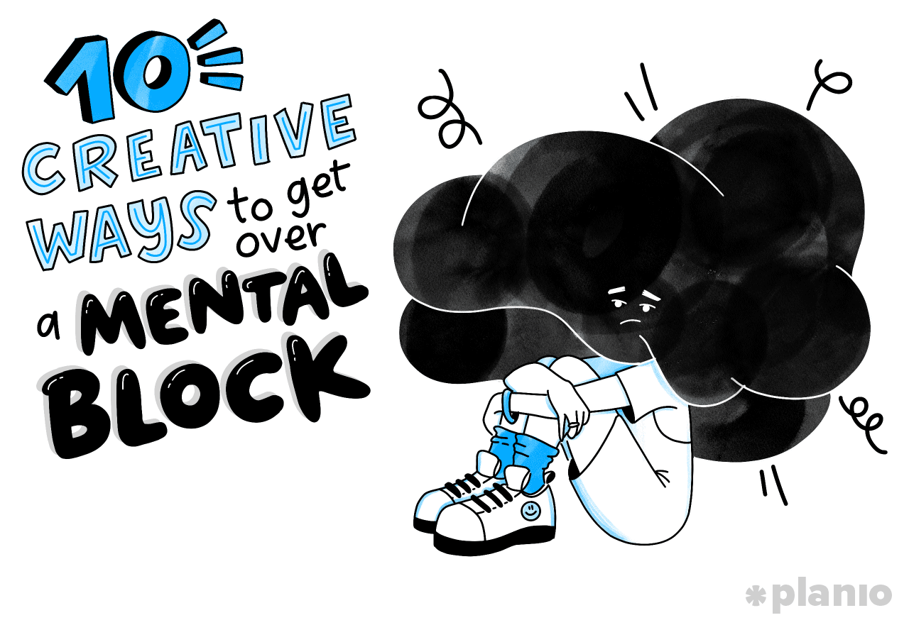 Mental blocks overcoming set psychology ppt powerpoint presentation physical relax organize brainstorm goals thoughts step take first